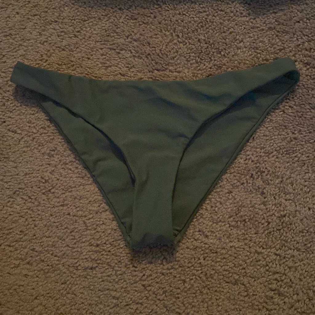 Brand New Army Green Bikini Bottoms Brand New Army Green Bikini Bottoms